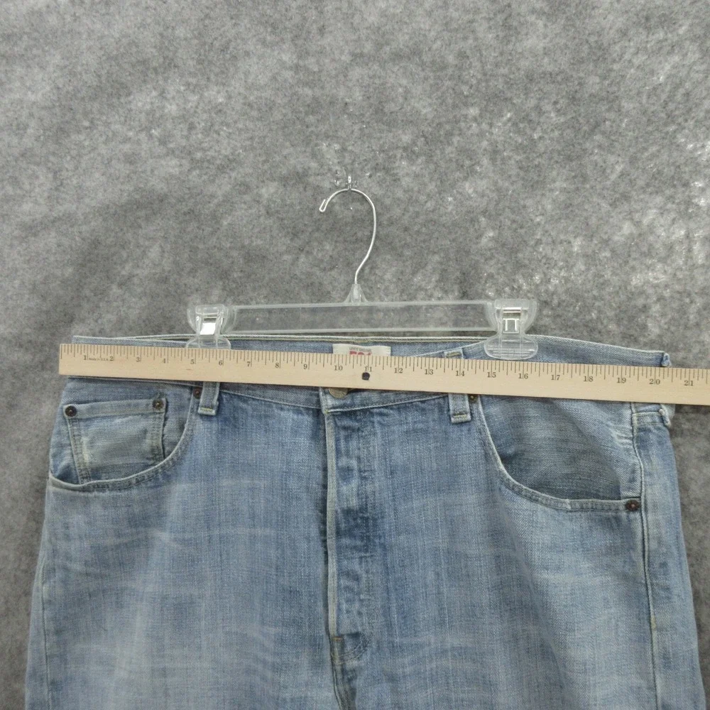 Levi's 501 Men's Straight Jeans 40x28 Blue Denim 100% Cotton Mexico 2009